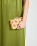 Ember Acrylic Rattan Clutch